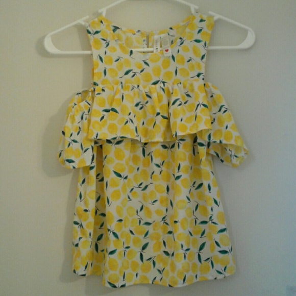 Japna Other - JAPNA KIDS  Lemon Print Blouse 💚